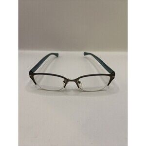 COACH‎ HC 5058 JACKIE 9194 SATIN DARK GUNMETAL CHAMBRAY BLUE 49-17-135 I970